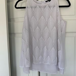 White blouse size small!